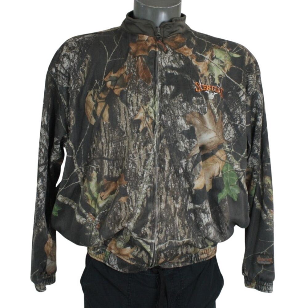 Scent Lok Mossy Oak Break Up Camo Hunting Jacket Mens L Scent Control